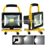 Manufacturer Supply High Brightness CE ROHS Waterproof Rechargeable LED Flood Light