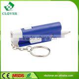 With Pen Mini 1 Led Plastic Keychain Led Flashlight Wholesale thumbnail-4