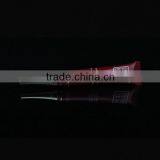Golden Tip Cap Matte Slim and Small Chinese PE Cosmetic Tube With Red Printing thumbnail-2