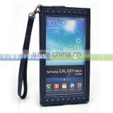 Universal Women's Wallet Clutch With Frosted Screen Protector for Nexus 5