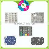 Waterproof wireless access control system silicone keypad