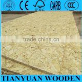 18mm construction outdoor grade OSB3 made in China in a factory osb price