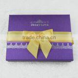 Custom Pre-tied Satin Ribbon Bow With Elastic Band for Gift Box thumbnail-4