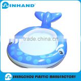 hot sale pvc large inflatable whale swimming pool adult/water swimming pool float for family outdoor