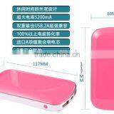 Shenzhen Factory Private Power Banks, 4400MAH-5200MAh Customize Capacity Mobile Charger Pink Color Portable Power Bank for Lady thumbnail-3