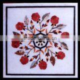 Inlay Tile Marbles Flooring Medallion Home Decoration