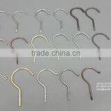 The HEAD Polished Chrome Swivel Metal Hook Ball End Hooks Different Sizes Hanger WARM GREY COLOR Hooks Metal Fitting thumbnail-2