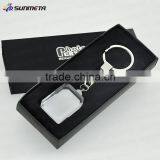 New Product China Manufacturer Sublimation Products Blank Crystal Key Chain thumbnail-3