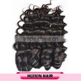 Grade 6a natural black natural wave indian hair, 100 human hair extensions