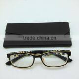 BOSHIHO Cool Design PU Leather Folding Glasses Case