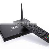 X95 Android 5.1.1 TV Box Amlogic S905 Quad Core 2.4GHz WiFi Bluetooth HD 2.0 Media Player Real-time Display TV Online Player