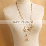 MYLOVE pearl korean style chain fashion coat chain sweaterchain MLSC-18