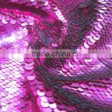 ES5010 Hot Sale Fashionable All Over Sequin Embroidery Fabric for Women Garment