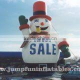 Giant Advertising Inflatable Snowman Cheap Factory Price Inflatable Christmas Yeti