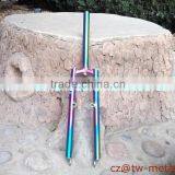 Fashionable Titanium Rainbow Front Fork Titanium MTB Bike Fork Customized ti Bicycle Part Colourful