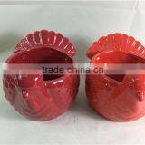 Easter /Flower Plant Pot/Cup/Bowl Turkey /Ceramic/Porcelain for Daily Use thumbnail-1