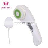 Hottest Fashionable Waterproof Sonic Facial Brush 7 in 1 Facial Massager Face Brush With 2 Brush Heads thumbnail-3