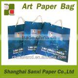 2012 Fancy Printed Paper Shopping Bag With Handed pp Rope