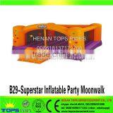 Newest Design Princess Bounce House Inflated Moon Fun Bouncer thumbnail-1