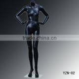 Latest Adjustable Window Display Black Headless Petite Female Mannequin thumbnail-3