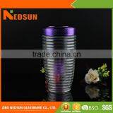 Cheap Honey Perserving Customized Storage Glass Jar With Purple Lid thumbnail-1