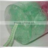 PVC Bucket PE Mesh Bath Sponge Flowers thumbnail-5