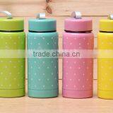 Supply Creative Fashion Candy Colors Multifunctional Stainless Steel Thermos Cup / Cold Reserving Cup (220ml) thumbnail-1