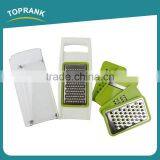 Toprank As Seen On TV 5 In 1 Stainless Steel Mini Vegetable Slicer Vegetable Fruit Food Chopper Julienne Vegetable Slicer thumbnail-2