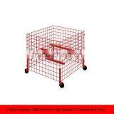 Supermarket Hot Sale Metal Wire Basket Storage Dump Bin thumbnail-1