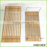 Bamboo Stacking Shelf Rack /decorative Corner Shelf Homex-BSCI thumbnail-2