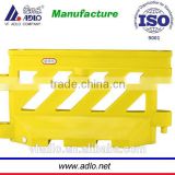 high quality best price plastic road safety barrier L1600xH900xTW120xBW480mm