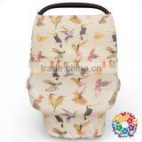 Wholesale Mulit Usage Various Prints Stretchy Nursing Cover Baby Car Seat Cover thumbnail-4
