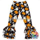 Best Selling Fall Chic Halloween Patterns Baby Leggings Wholesale Triple Ruffle Icing Baby Leggings thumbnail-1