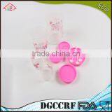 NBRSC Strict Quality Checked 4PCS Pop Round Canister Set Eco-friendly Food Garde Storage Container Set Plastic Storage Container thumbnail-4