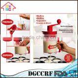 Kitchen Plastic 2-In-1 Cupcake Batter Dispenser Hand Food Cake Dough Mixer Cup thumbnail-1