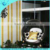Cheap Clear New Design Acrylic Hanging Egg Chair thumbnail-3