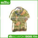 Party Used Ware Pieapple Printed Creative Decoration T- Shirt Shaped Tray thumbnail-1