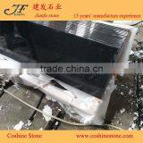 China Cheap Natural Stone, Prefab Granite Countertop Dard Black Granite G654 thumbnail-3