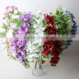 Cheap Fabric Wisteria Artificial Decorative Wisteria Flowers for Wholesale thumbnail-1
