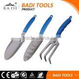 Heavy Duty Aluminum Alloy 3 Pieces Garden Tool Set With Ergonomic Handles Include Garden Trowel and Rake thumbnail-1