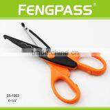 S5-1003 6.25 Inch 2Cr13 Stainless Steel Blade With Colorful Plastic Handle Kid Stationery thumbnail-2