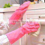 Dish Washing up Hand Protective Cotton Lined Rubber Gloves,top Glove Latex Gloves thumbnail-2