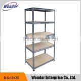 Boltless Garage Warehouse Rack ,steel Shelf,5 Tier Adjustable Display Metal Storage Shelf thumbnail-1