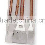 Heat Insulation Energy Saving 3 Barbecue Tools Set In Paper Cardboard thumbnail-1