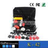 2017 Kit Used for Gopros Heros 4 Accessories Bundle of Camera Cases Sport Camera thumbnail-1