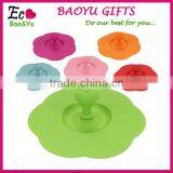 Best Seller Rubber Silicone Cup Cover Food Grade Silicone Coffee Mug Cup Lids thumbnail-1