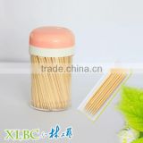 6.5cm*1.8mm per little pink core jar bamboo toothpicks