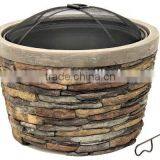 26.5 Inch Hot Sale MGO(magnesium) Round Outdoor Fire Pit thumbnail-1