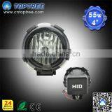 4'' 55w Work Off-road Light 4wd Spotlights /HID Xenon Lamp,led Head Lamp for Jeep Tractor