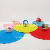 Best Selling Flower Colorful Silicone Paper Cup Lids thumbnail-1